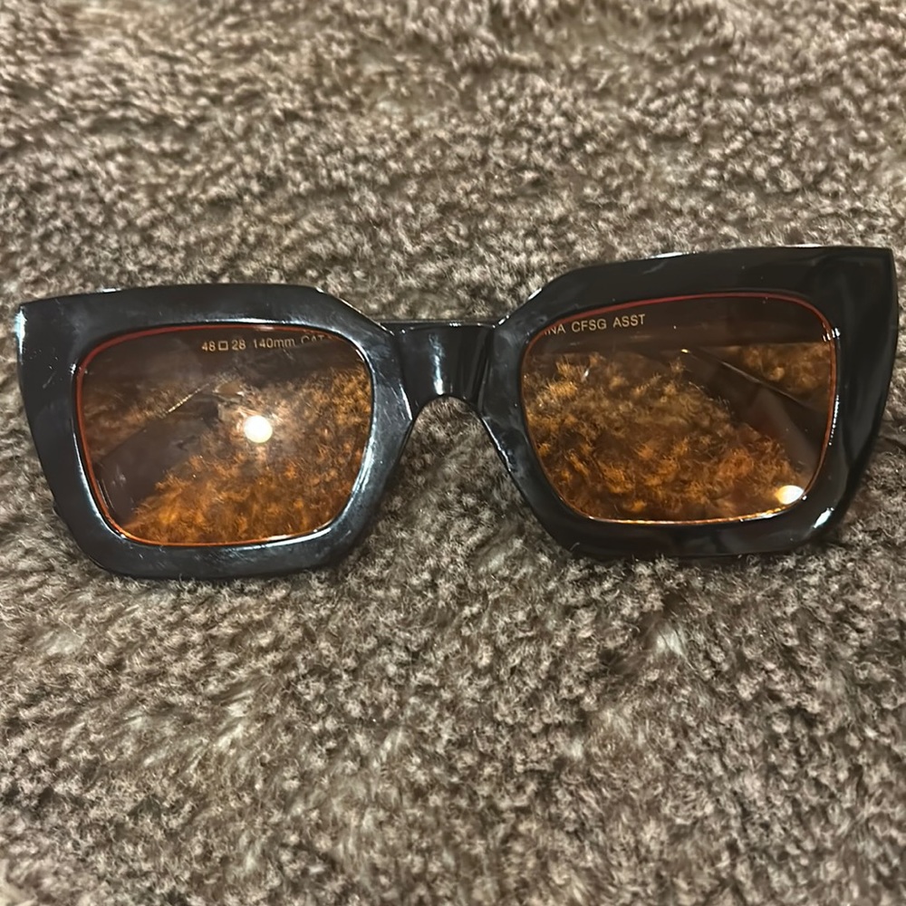 Halloween Festival Glasses Lightweight Black & Orange